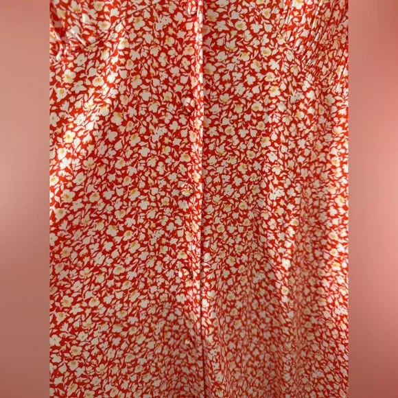 Old Navy Coral 3X Dress 🌞 NEW WITH TAGS - Picture 8 of 10